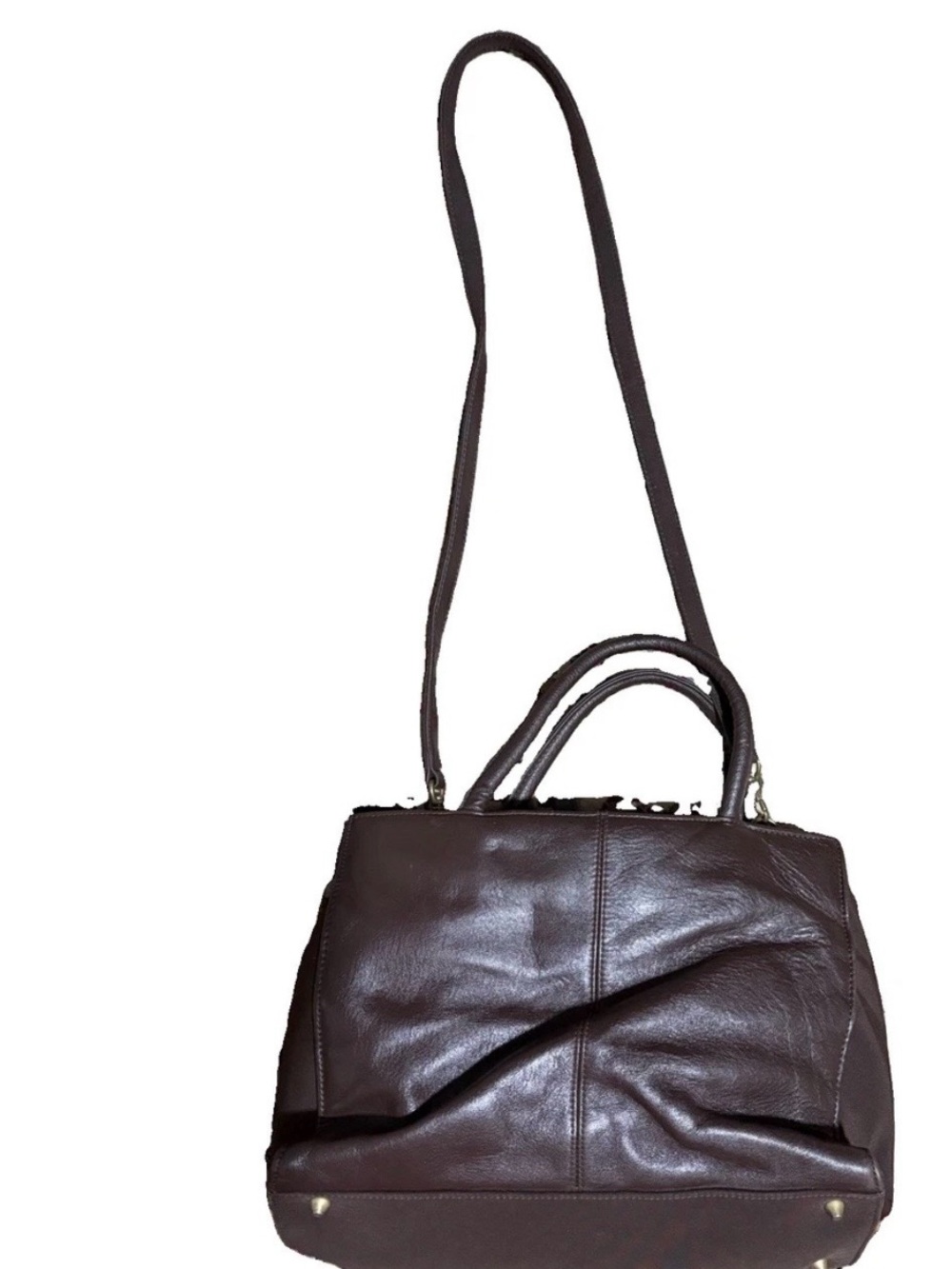 Gianni Bernini Brown Shoulder Bag